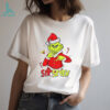 Grinch Santa hat mama didn’t raise a bitch and if she did it was my brother Christmas shirt
