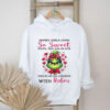 Stitch Santa hat if you’re happy and you know it it’s your meds Christmas shirt