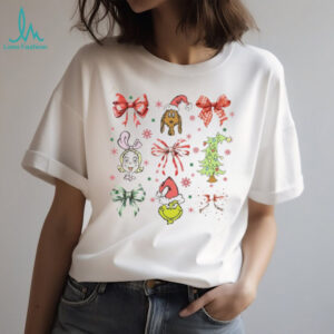Grinchmas Coquette Bow Christmas Season Merry Christmas 2025 shirt