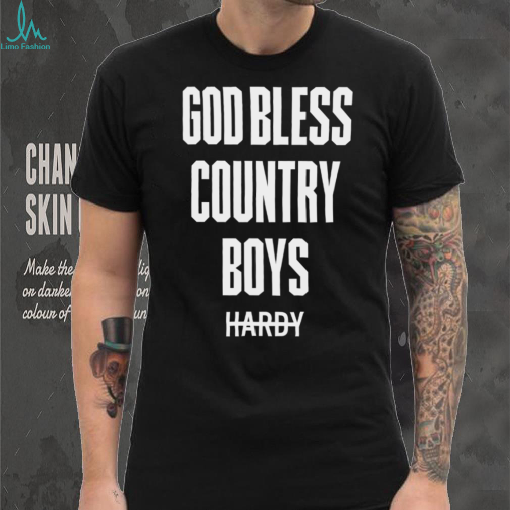 Hardy Clothing God Bless Country Boys Shirt Hardy Clothing God Bless Country Boys Shirt