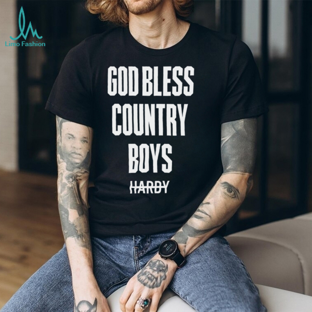 Hardy Clothing God Bless Country Boys Shirt Hardy Clothing God Bless Country Boys Shirt