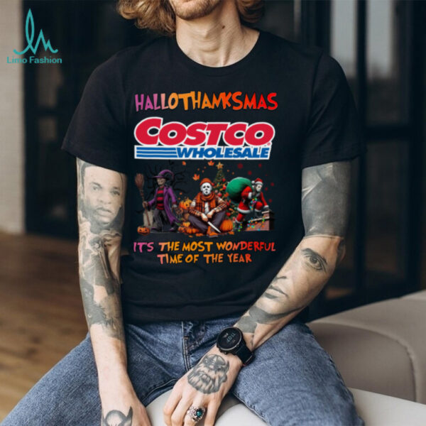 Horror Movies Costco Wholesale Hallothanksmas It’s The Most Wonderful Time T Shirt