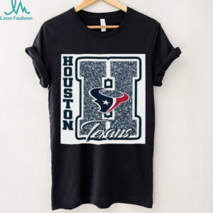 Houston Texans Glitter H Logo T Shirt