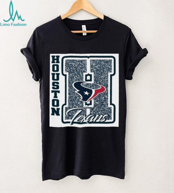 Houston Texans Glitter H Logo T Shirt