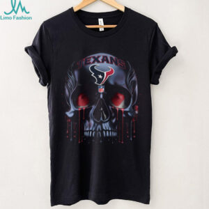 Houston Texans Skull & Blood Drip Tee