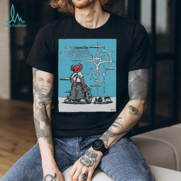 I Survived The Rapture Skateboard Tee