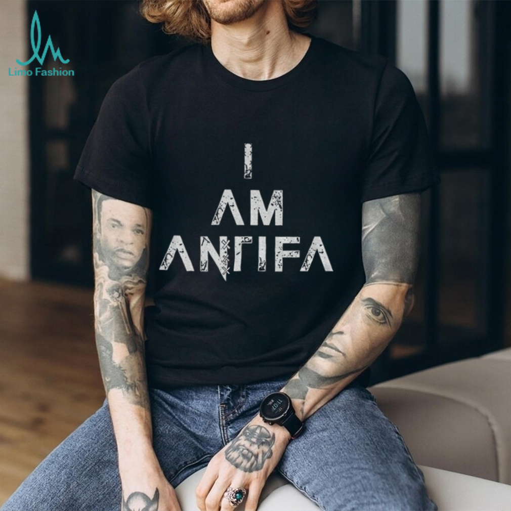 I am Antifa Bold Protest political shirt I am Antifa Bold Protest political shirt