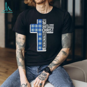 I can do all things through Christ who strengthens me Seattle Mariners baseball cross shirt