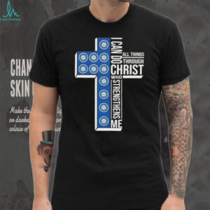 I can do all things through Christ who strengthens me Seattle Mariners baseball cross shirt