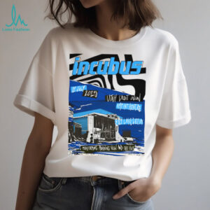 Incubus Tour Merch Salt Lake City 2025 Event T Shirt