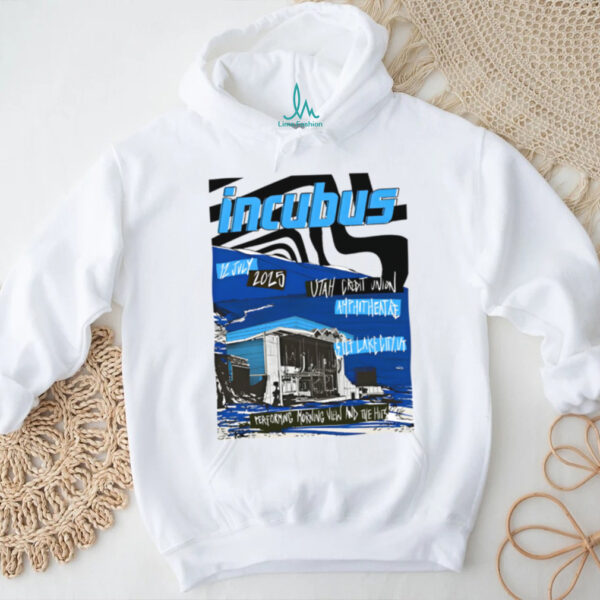 Incubus Tour Merch Salt Lake City 2025 Event T Shirt
