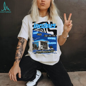 Incubus Tour Merch Salt Lake City 2025 Event T Shirt
