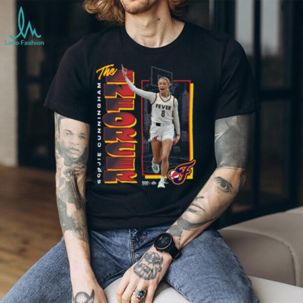 Indiana Fever Merch Sophie Cunningham Indiana Fever The Enforcer T Shirt Hoodie
