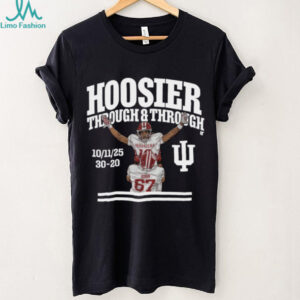 Indiana Hoosier Elijah Sarratt Through & Through Score TShirt