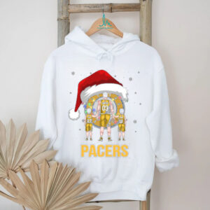 Indiana Pacers Family Christmas Shirt – Custom NBA Fan Tee – Personalized Dad Gift with Name & Number for Holiday & Basketball Fans
