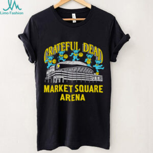 Indiana Pacers Grateful Dead Bears Market Square Arena TShirt