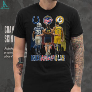 Indianapolis Jonathan Taylor Fever Caitlin Clark Pacers Tyrese Haliburton 2025 T Shirt