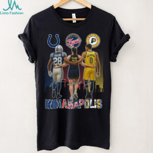 Indianapolis Jonathan Taylor Fever Caitlin Clark Pacers Tyrese Haliburton 2025 T Shirt