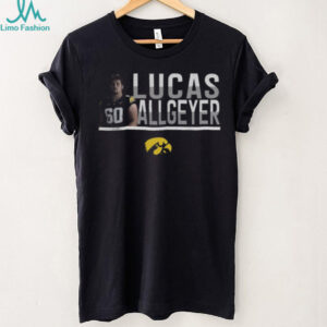 Iowa Football Lucas Allgeyer Illustrated T Shirt