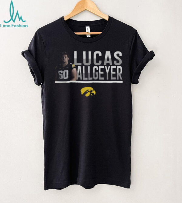Iowa Football Lucas Allgeyer Illustrated T Shirt