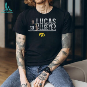 Iowa Football Lucas Allgeyer Illustrated T Shirt