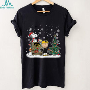 Iowa Hawkeyes Snoopy Charlie Brown Christmas Holiday T Shirt