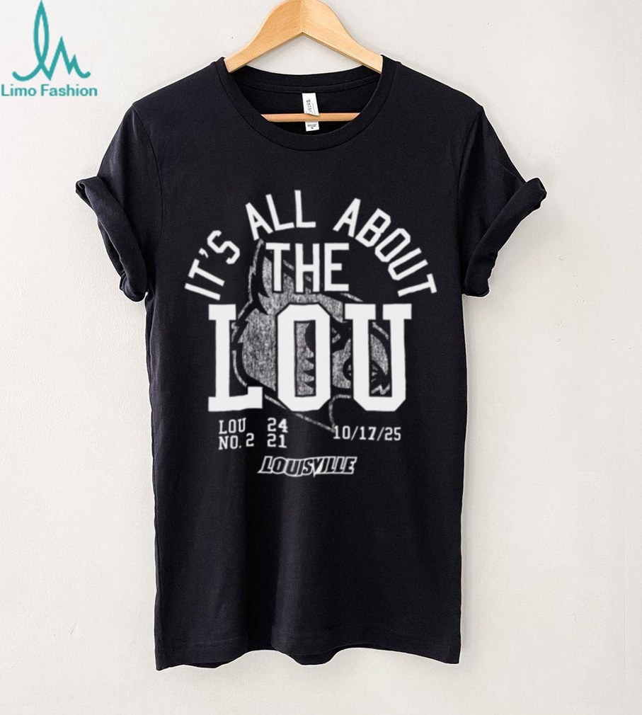 It’s All About The Lou Louisville Football 2025 Game Day TShirt It’s All About The Lou Louisville Football 2025 Game Day TShirt