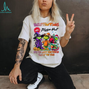 It’s The Most Wonderful Time Of The Year Grinch x Pizza Hut Christmas Halloween Thanksgiving Shirt