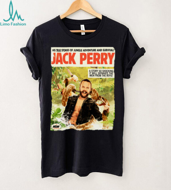 Jack Perry Jungle Adventures Pro Wrestling Shirt