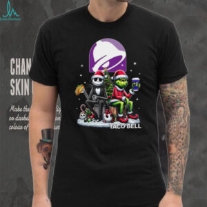 Jack Skellington Grinch Waffle House Christmas Santa Mashup T Shirt
