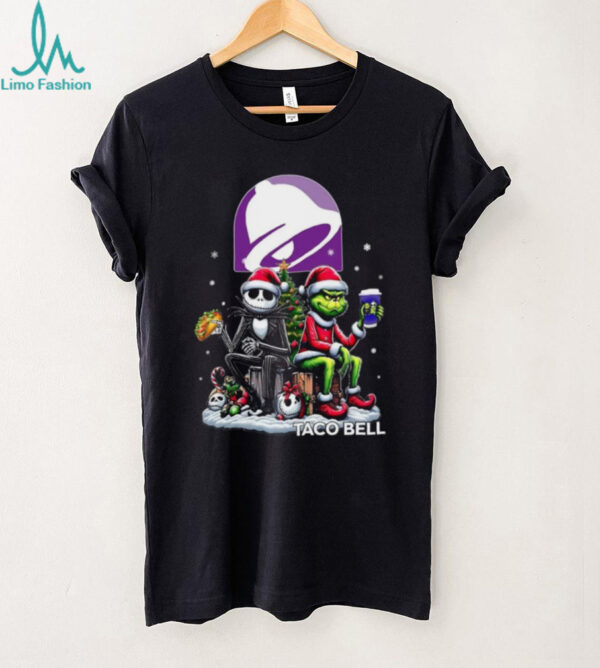Jack Skellington Grinch Waffle House Christmas Santa Mashup T Shirt