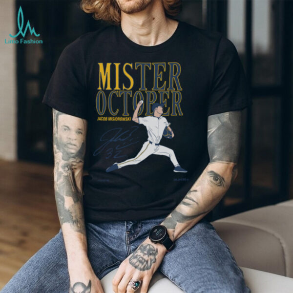 Jacob Misiorowski Mister October Milwaukee Brewers TShirt
