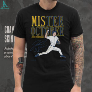 Jacob Misiorowski Mister October Milwaukee Brewers TShirt