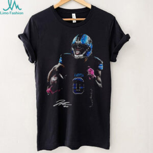 Jahmyr Gibbs Detroit Lions NFL go off Football signature shirt