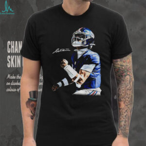 Jaxson Dart Aura New York Giants NFL Football signature shirt