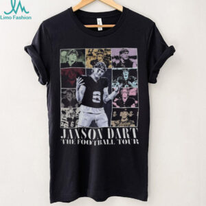 Jaxson Dart Vintage New York Giants Football Eras Tour shirt