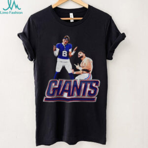 Jaxson Dart and Cam Skattebo New York Giants Football NFL 2025 shirt