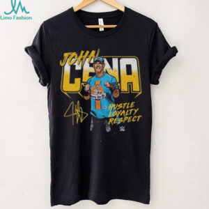 John Cena Hustle Loyalty Respect Loyalty Respect Marker T shirt
