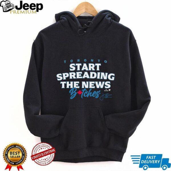 John Schneider Start Spreading The News Bitches T Shirt