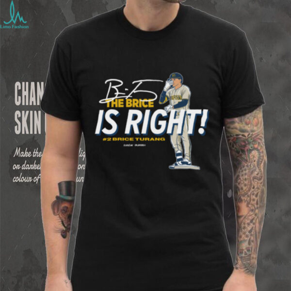 Jomboy Media Shop Milwaukee Brewers The Brice is Right T Shirt