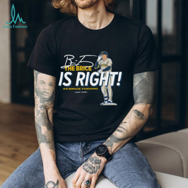 Jomboy Media Shop Milwaukee Brewers The Brice is Right T Shirt