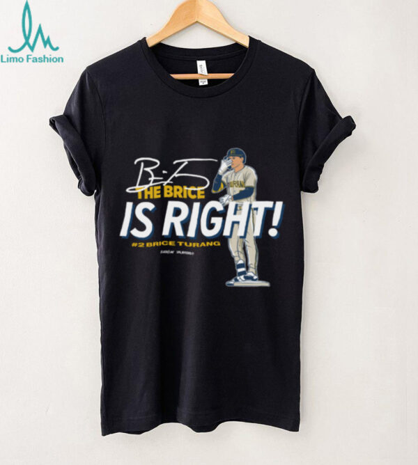 Jomboy Media Shop Milwaukee Brewers The Brice is Right T Shirt