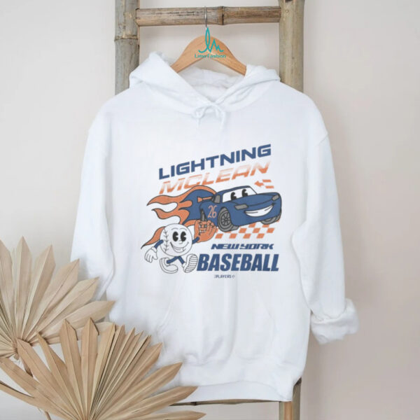 Jomboy Media Shop New York Mets Nolan McLean Superstar Cartoon T Shirt