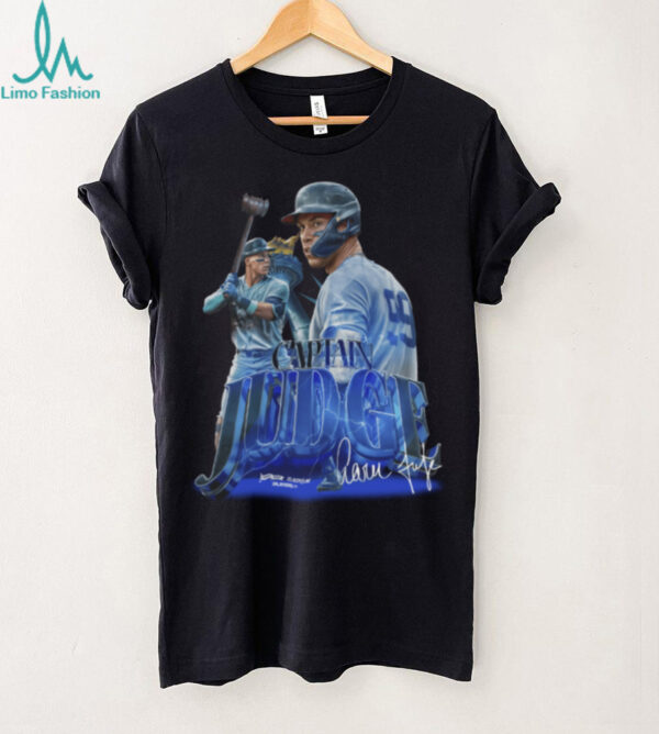 Jomboy Media Shop New York Yankees Captain Judge T Shirt