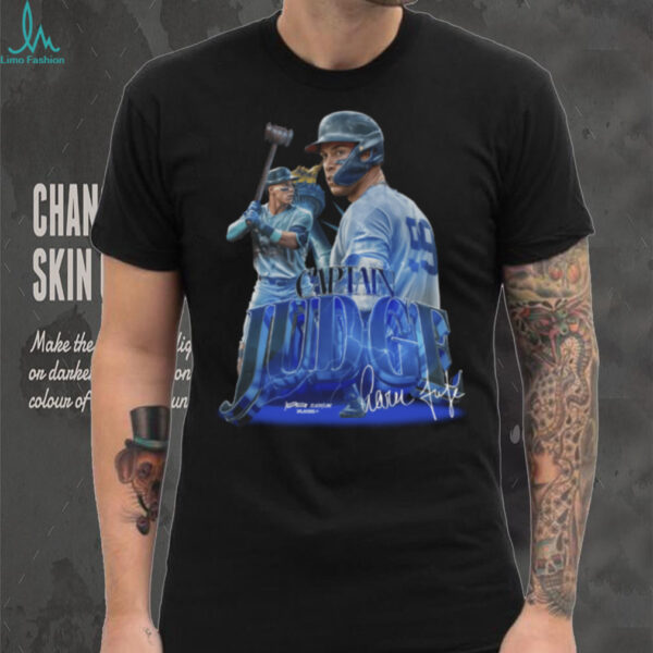 Jomboy Media Shop New York Yankees Captain Judge T Shirt