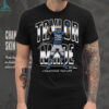 Jaxson Dart Cam Skattebo laser eyes New York Football signature retro shirt