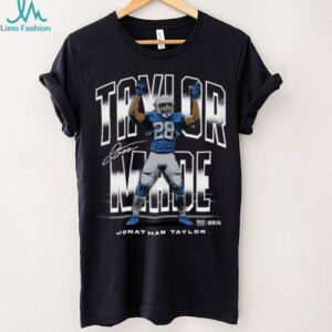 Jonathan Taylor Indianapolis Taylor Made T Shirt