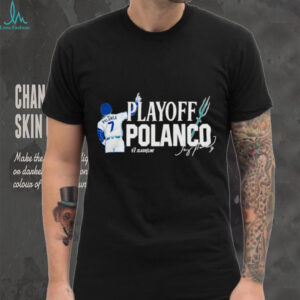 Jorge Polanco Playoff Polanco Seattle Mariners baseball 2025 signature shirt