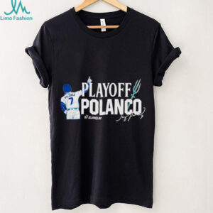 Jorge Polanco Playoff Polanco Seattle Mariners baseball 2025 signature shirt