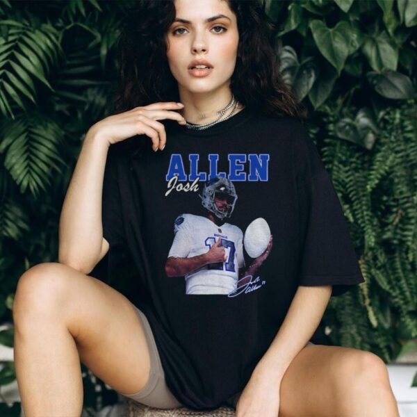 Josh Allen 17 Buffalo Bills NFL Football Game Day signature shirt